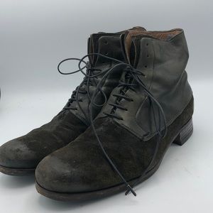 Pantanetti Made in Italy Lace Up Dress Boots Mens Size 44